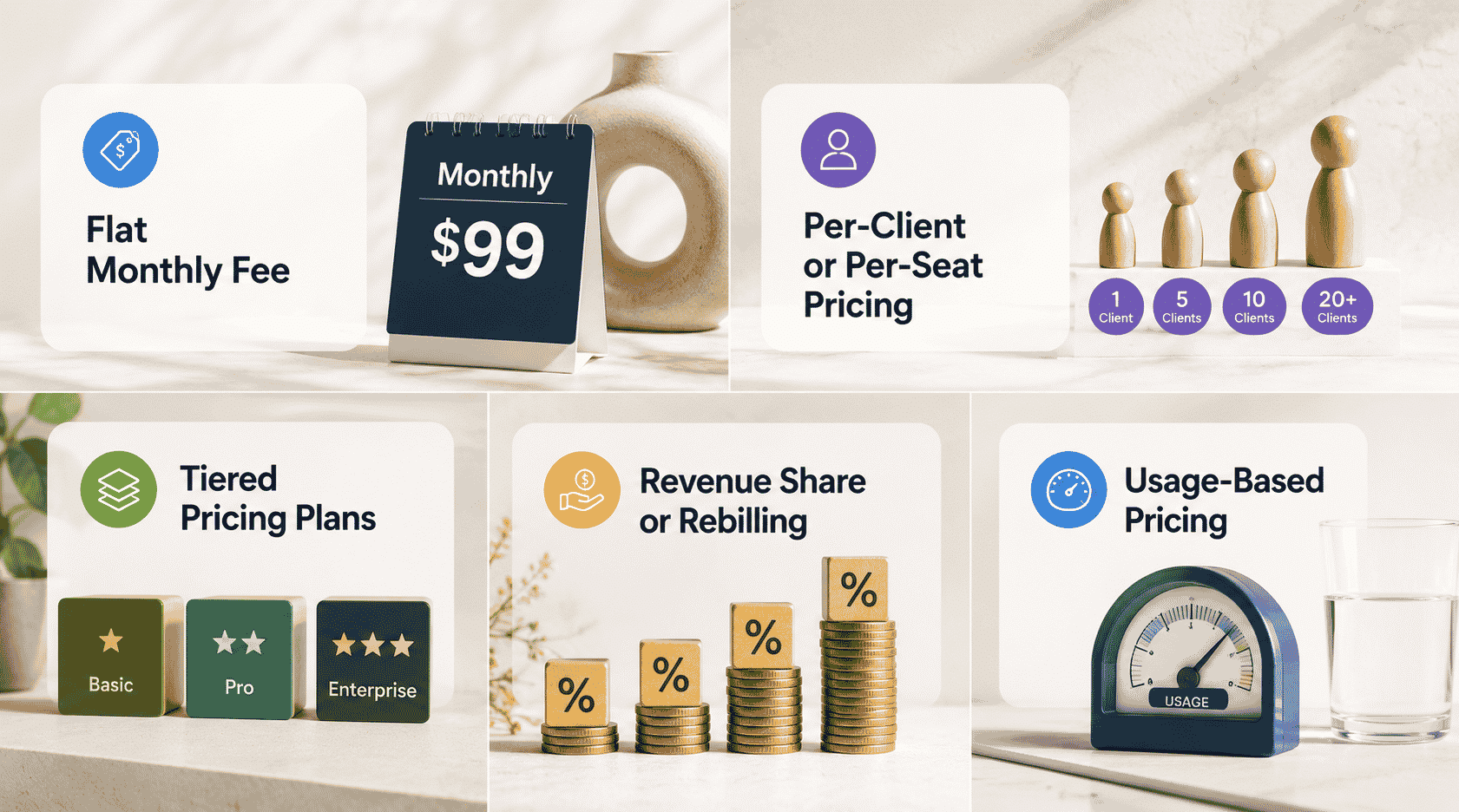 Common White Label SaaS Pricing Models