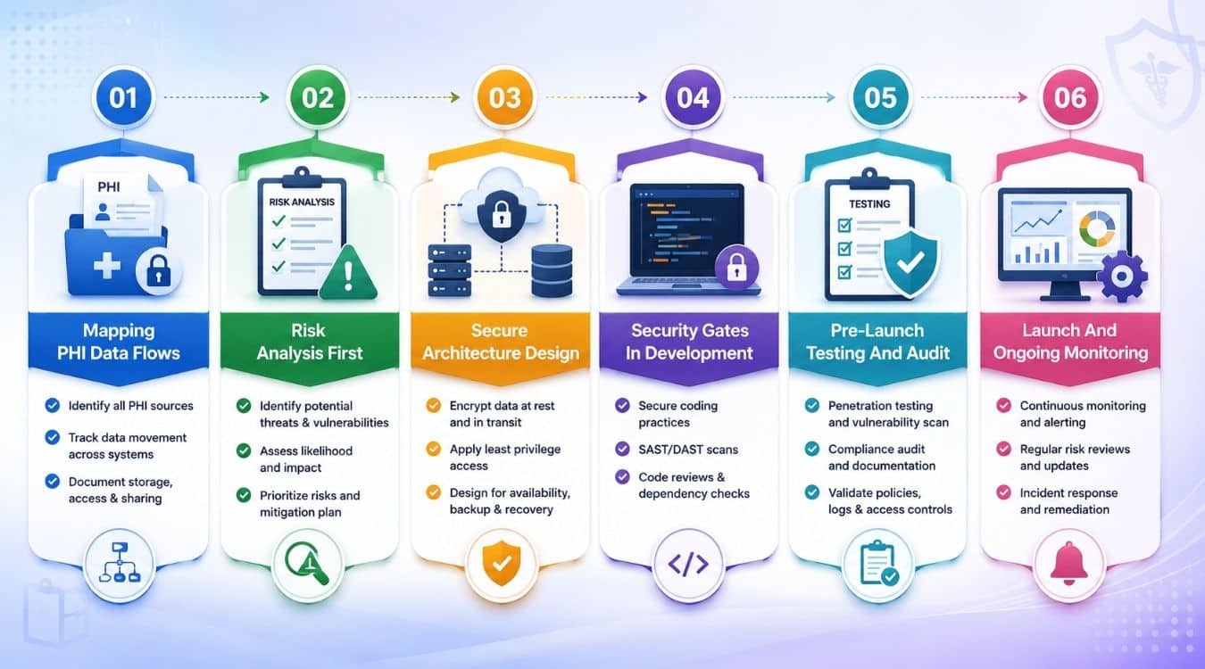 HIPAA Compliant Software Development: Step By Step