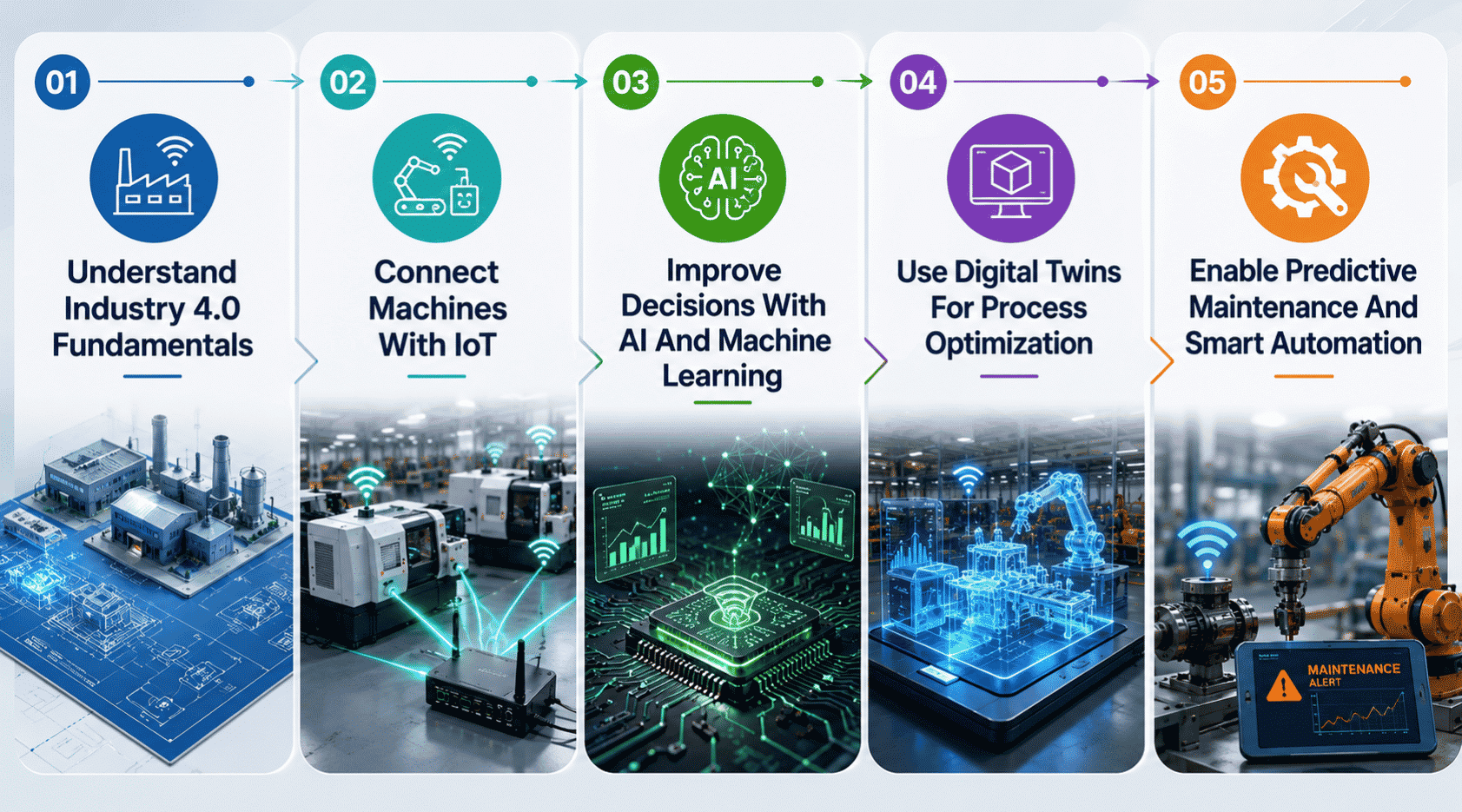 How Industry 4.0 And IoT Are Transforming Manufacturing