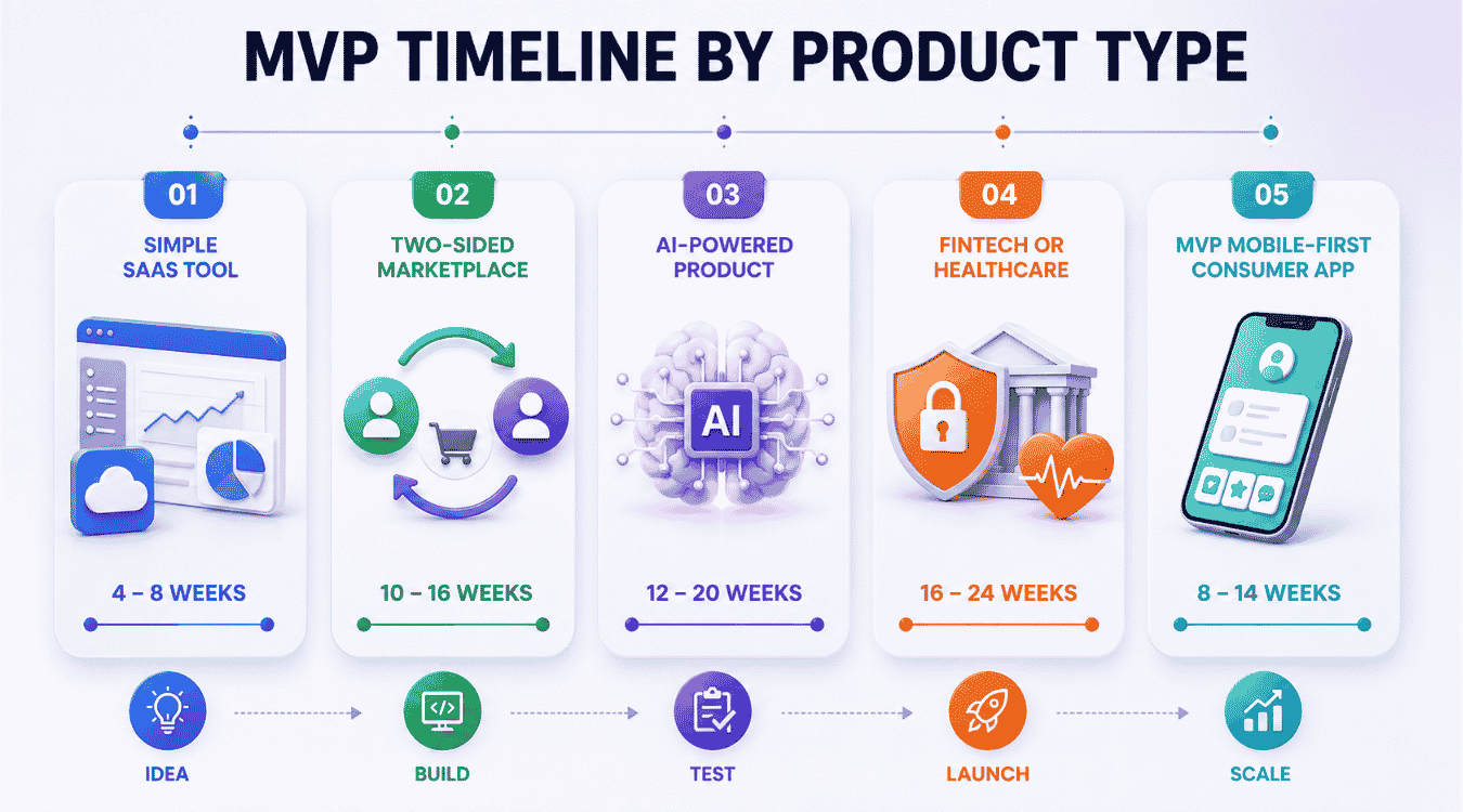 MVP Timeline By Product Type
