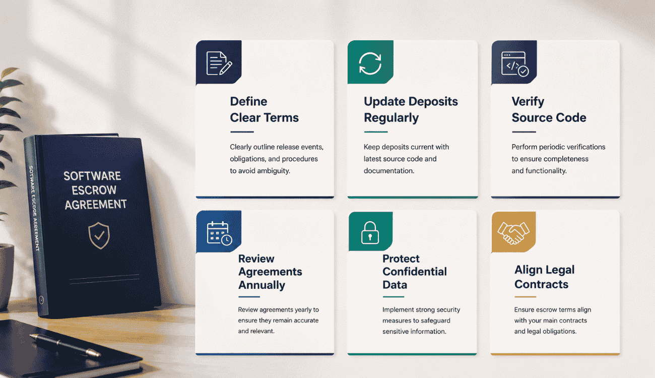 Software Escrow Agreement Best Practices