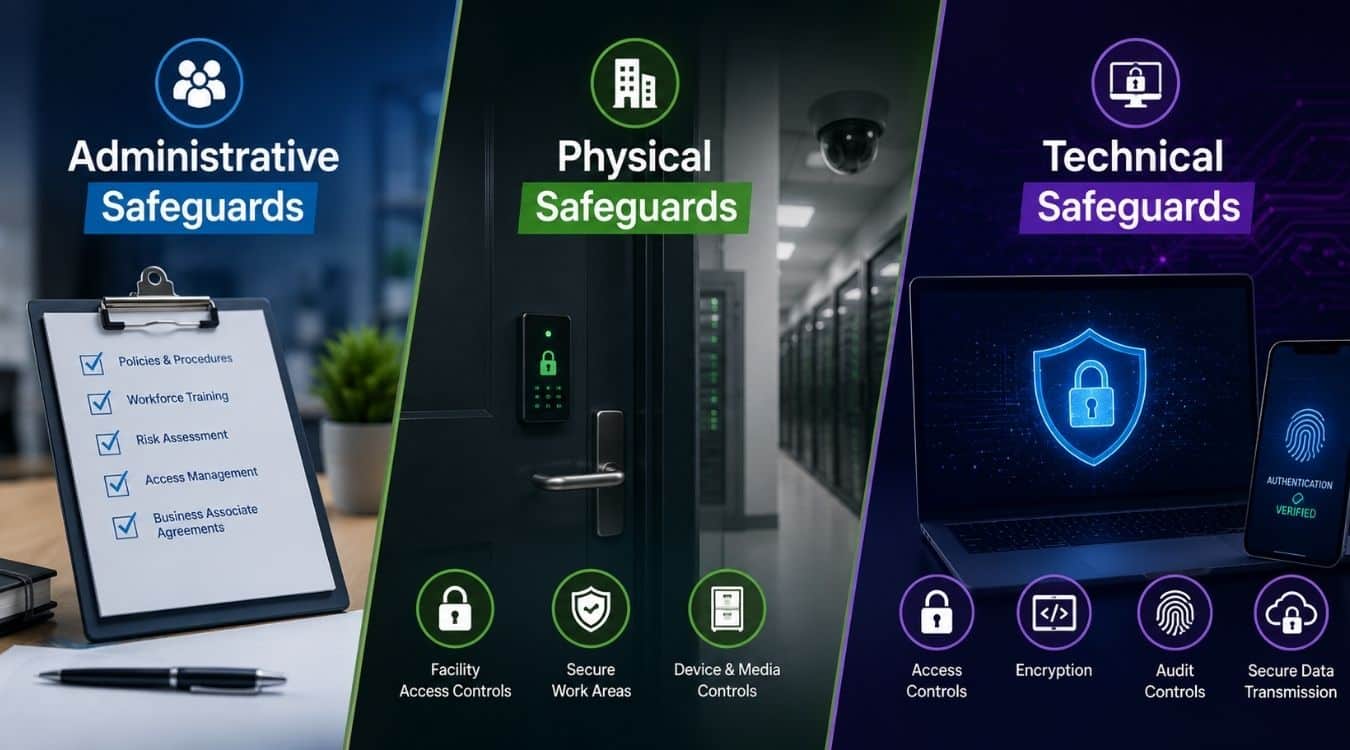 Three Safeguards HIPAA Requires
